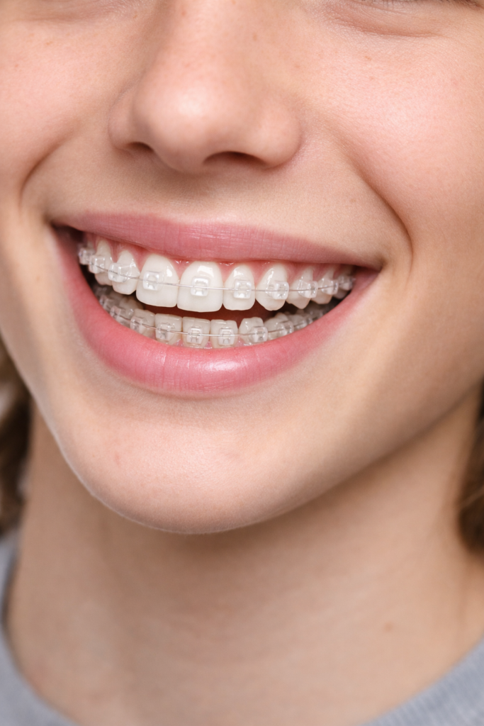 Pose de bagues, orthodontie, sur Carbonne.
