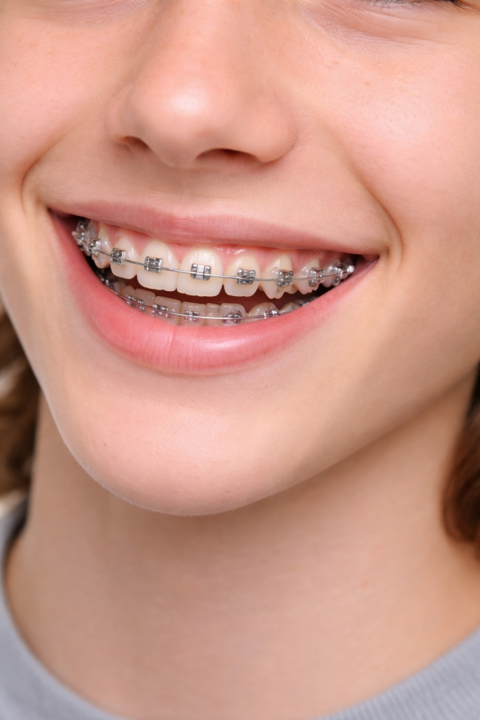 Pose de bagues, orthodontie, sur Carbonne.